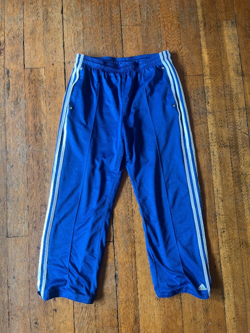 Men's Adidas lined track pants
